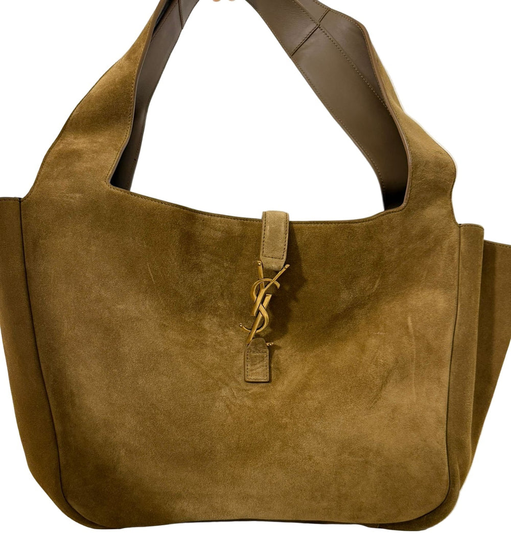 La 5 a 7 Golden suede – Accessorio premium elegante