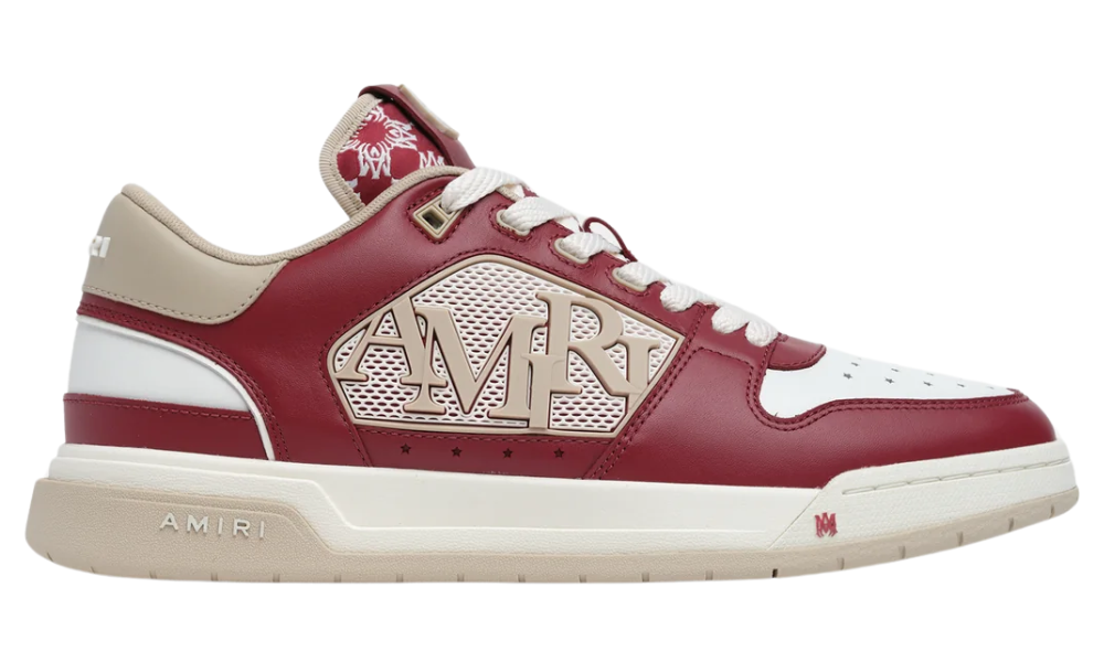 Amiri Classic Low 'Deep Red' – Accessorio premium elegante