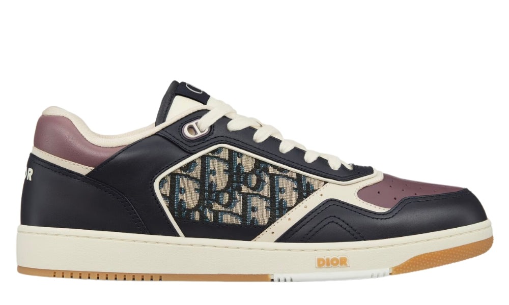 Dior B27 Low 'Dior Oblique - Deep Blue Plum' – Accessorio premium elegante