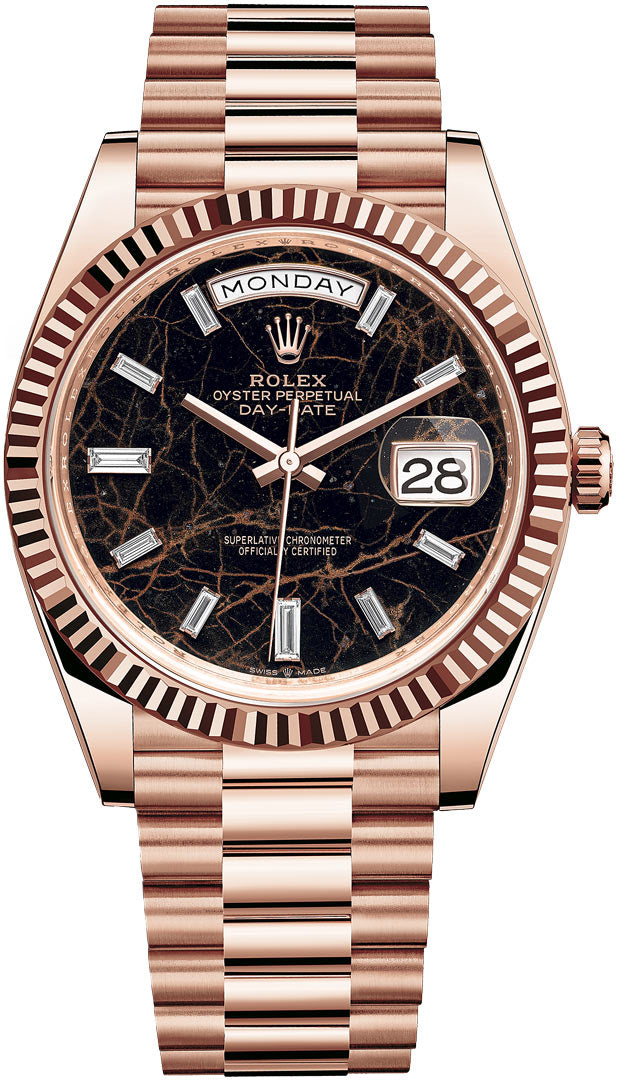 Rolex Day-Date 40 Eisenkiesel – Accessorio premium elegante