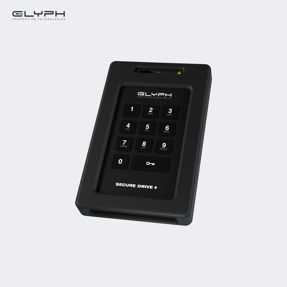Glyph SecureDrive+ Encrypted Drive with Keypad – Accessorio premium elegante