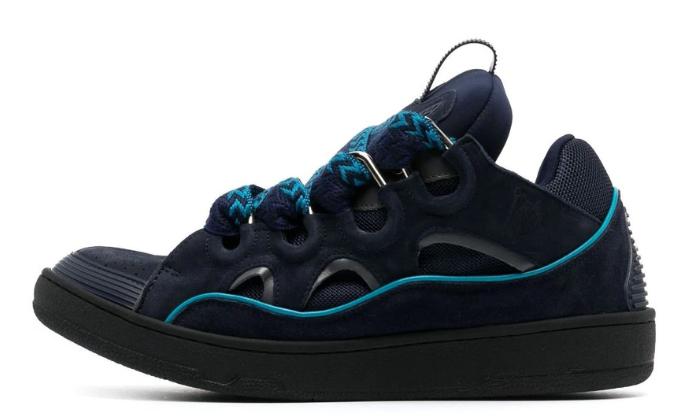 LANVIN CURB-BLACK BLUE – Accessorio premium elegante