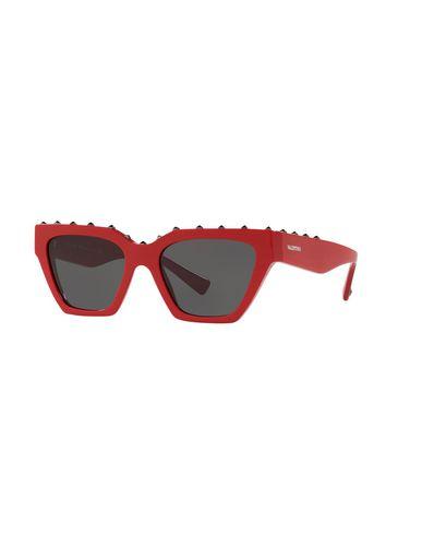 Valentino Women Sunglasses Red -- -- – Accessorio premium elegante