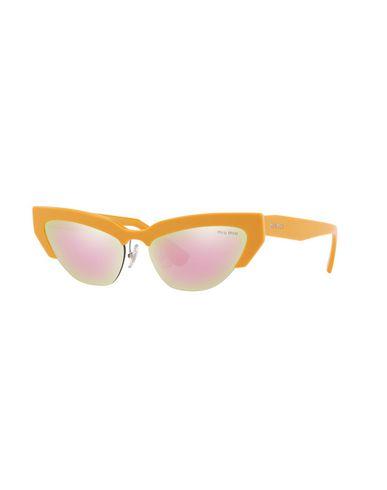 Miu Miu Women Sunglasses Ochre -- -- – Accessorio premium elegante