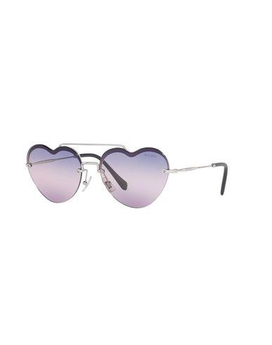 Miu Miu Women Sunglasses Silver 58 mm – Accessorio premium elegante
