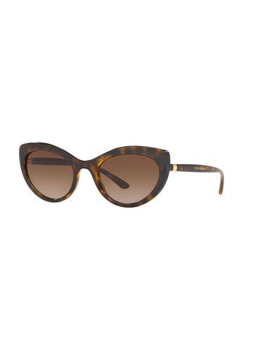 Dolce & Gabbana Women Sunglasses Dark brown 53 mm – Accessorio premium elegante