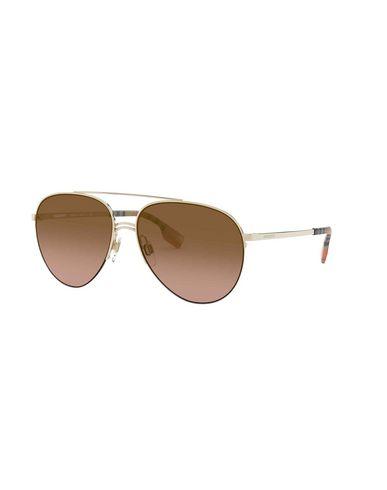 Burberry Women Sunglasses Gold 59 mm – Accessorio premium elegante