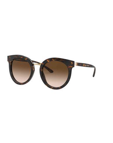 Dolce & Gabbana Women Sunglasses Dark brown 52 mm – Accessorio premium elegante