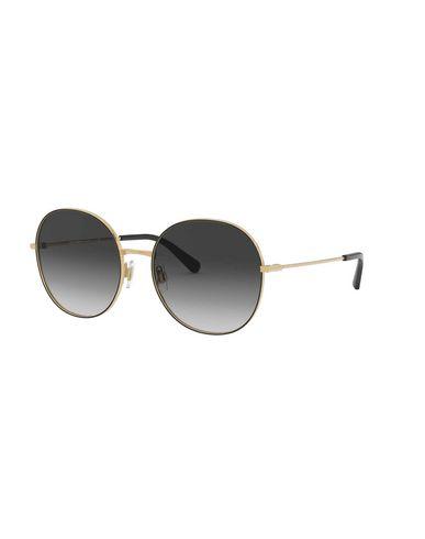 Dolce & Gabbana Women Sunglasses Gold 56 mm – Accessorio premium elegante