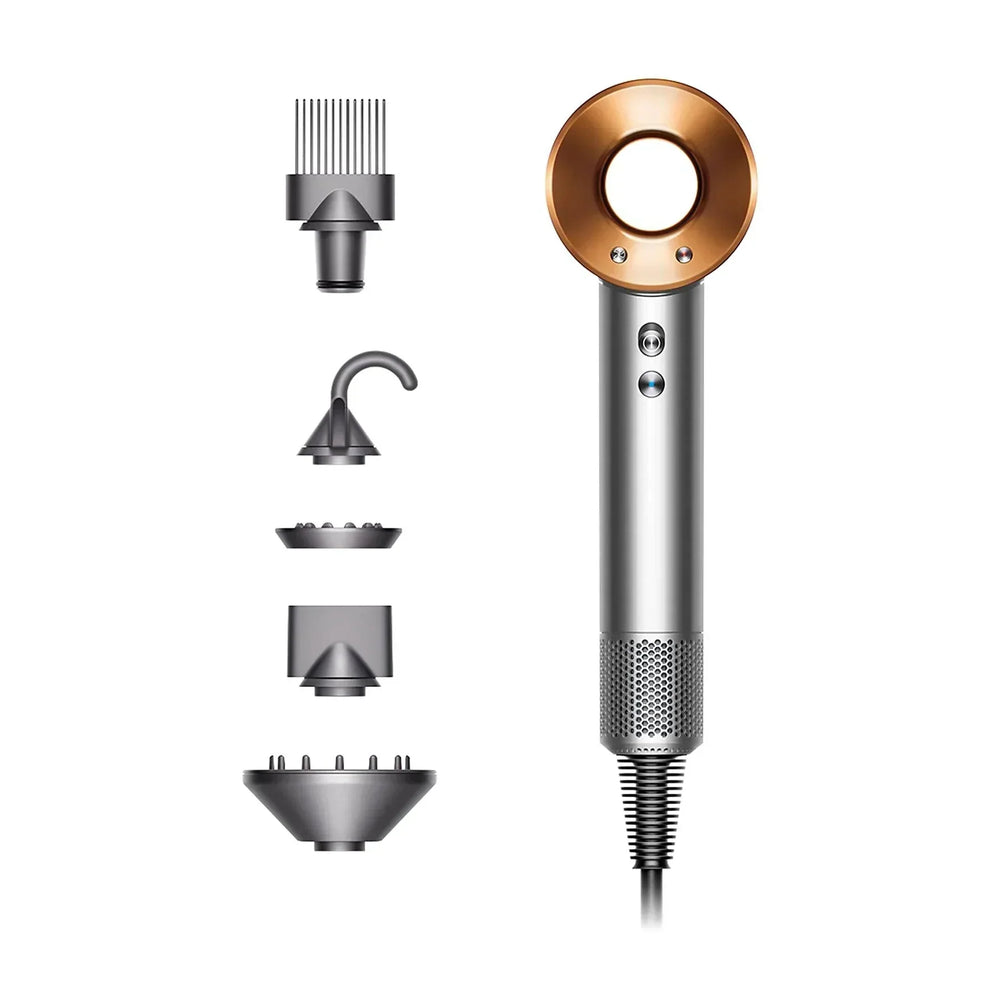 DYSON Asciugacapelli HD07 Supersonic nichel/rame – Accessorio premium elegante