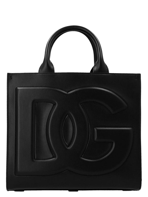 Logo Handbag Borse A Mano Nero – Accessorio premium elegante