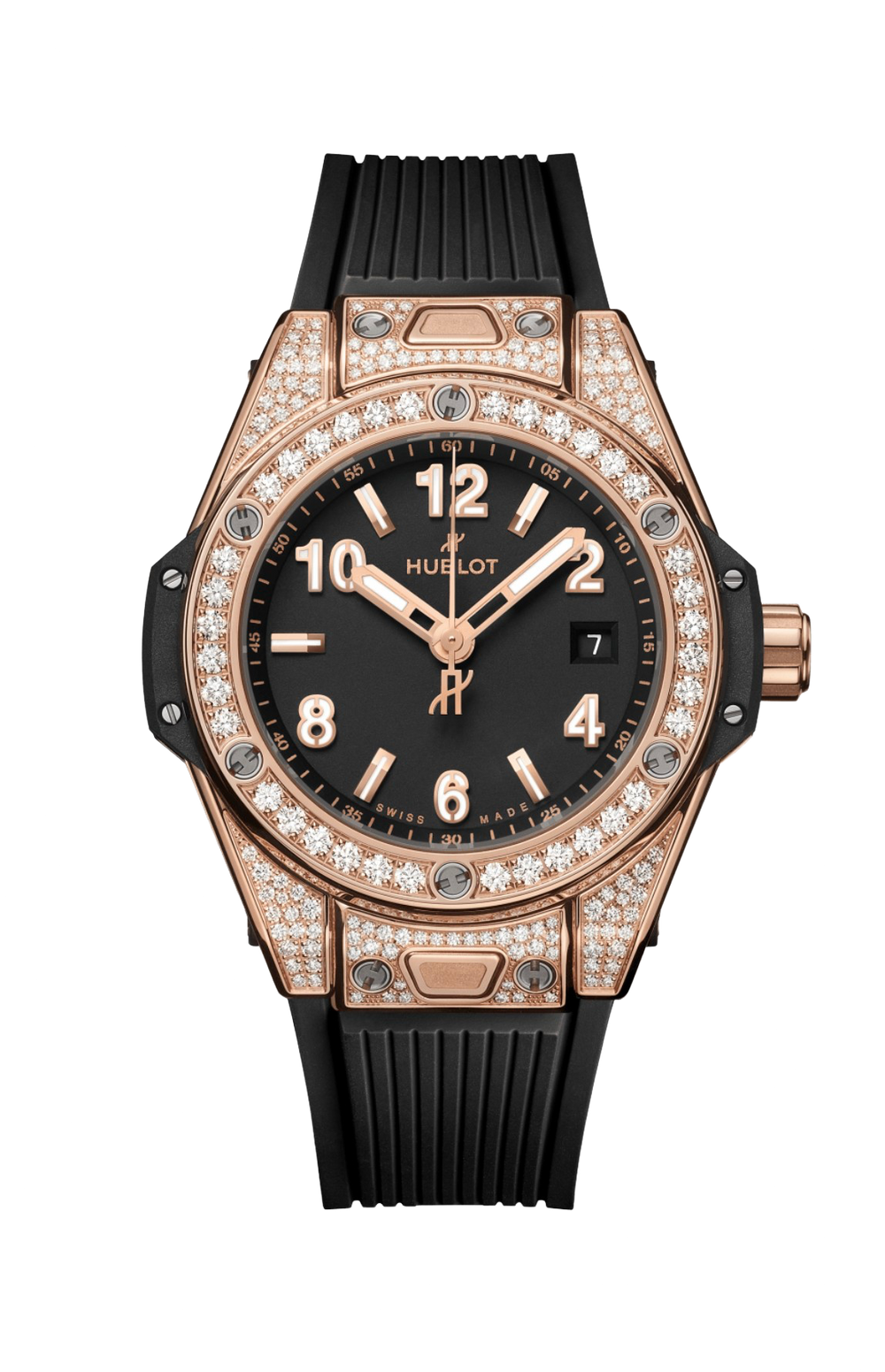 Hublot Big Bang One Click King Gold Pavé – Accessorio premium elegante