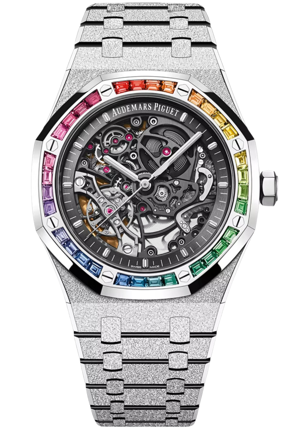 Audemars Piguet Royal Oak Frosted Gold Double Balance Wheel Openworked – Accessorio premium elegante