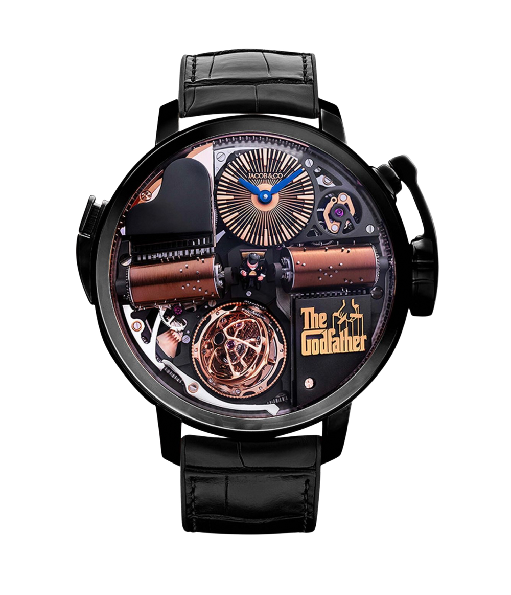 Jacob & Co. Opera Godfather - Black DLC Grade 5 Titanium – Accessorio premium elegante