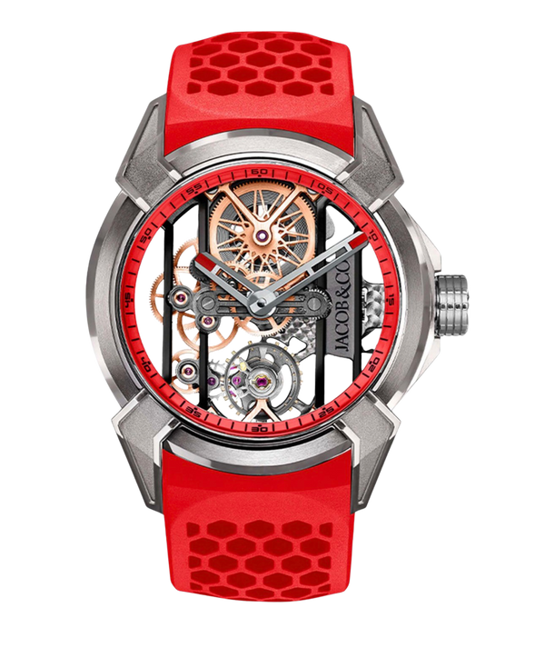 Jacob & Co. Epic X Skeleton - Red – Accessorio premium elegante