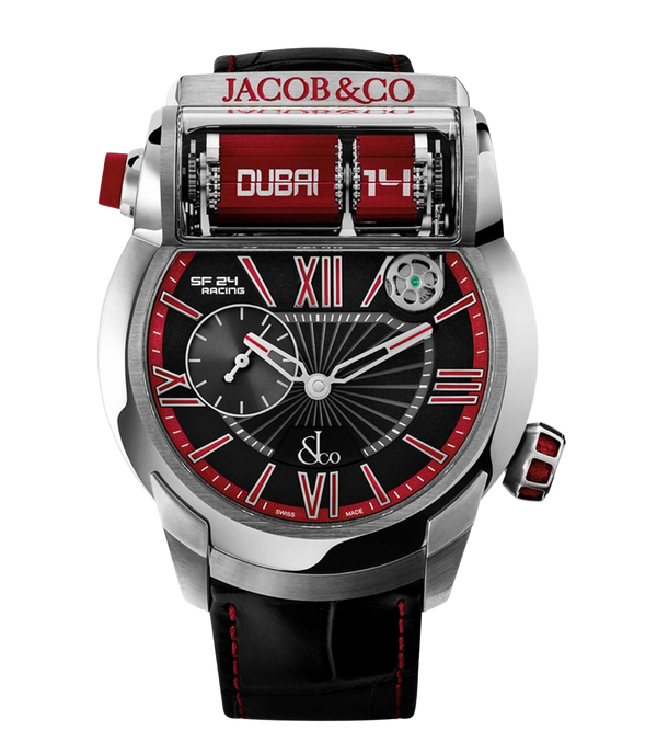 Jacob & Co. Epic SF24 - Titanium Red – Accessorio premium elegante
