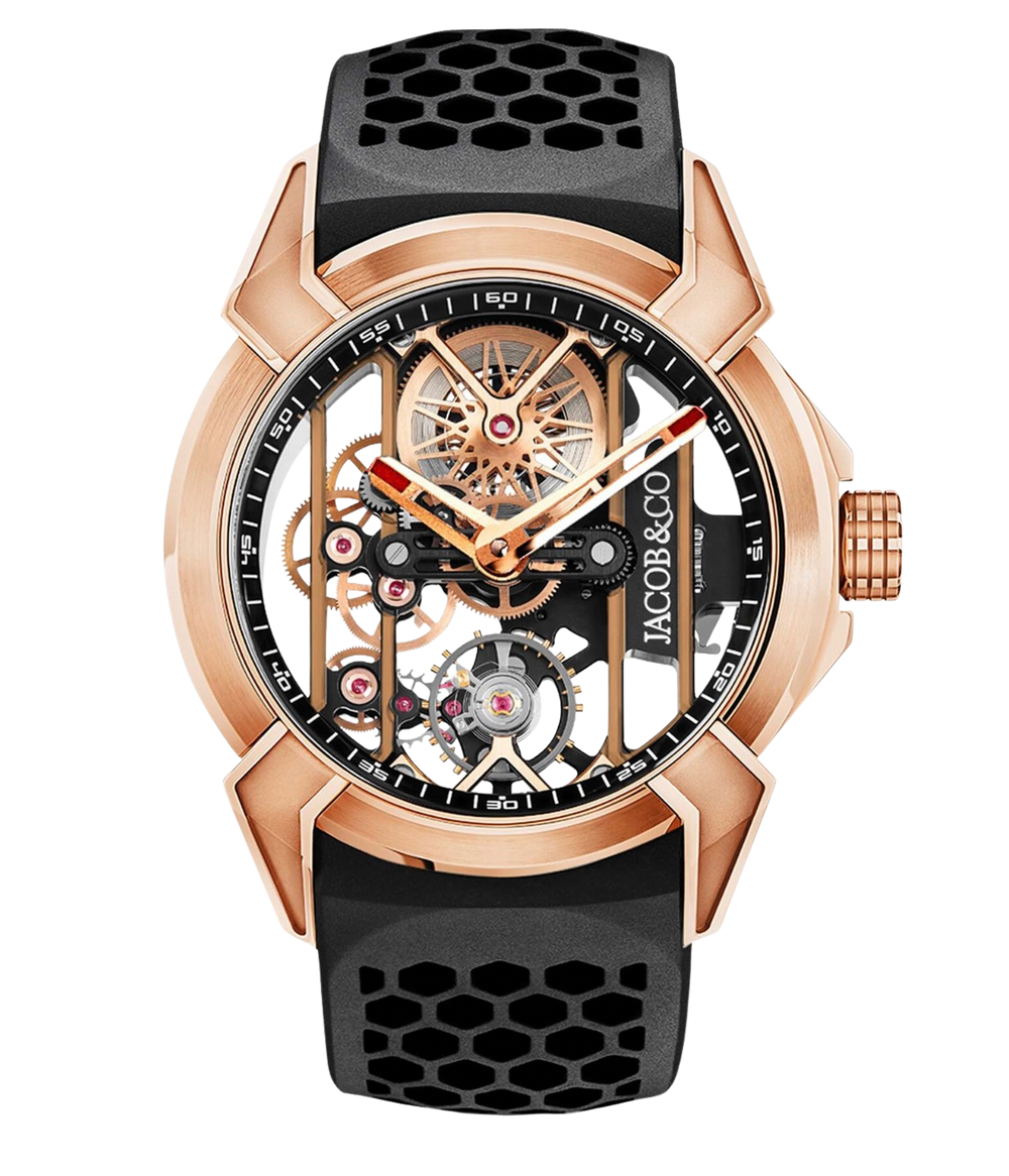 Jacob & Co. Epic X Skeleton - Rose Gold – Accessorio premium elegante