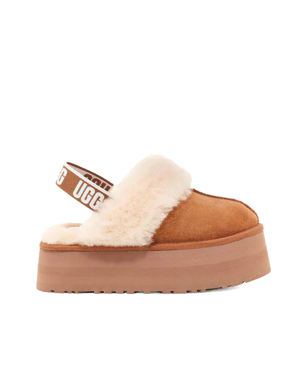 Ugg Funkette Platform in camoscio cestnut – Accessorio premium elegante