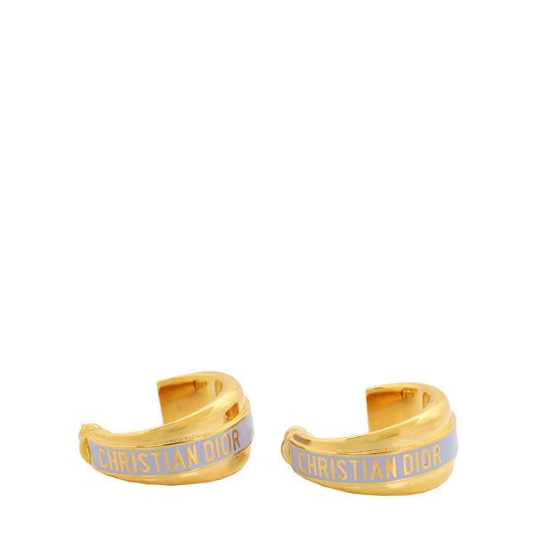 Christian Dior Gold Code Earring – Accessorio premium elegante