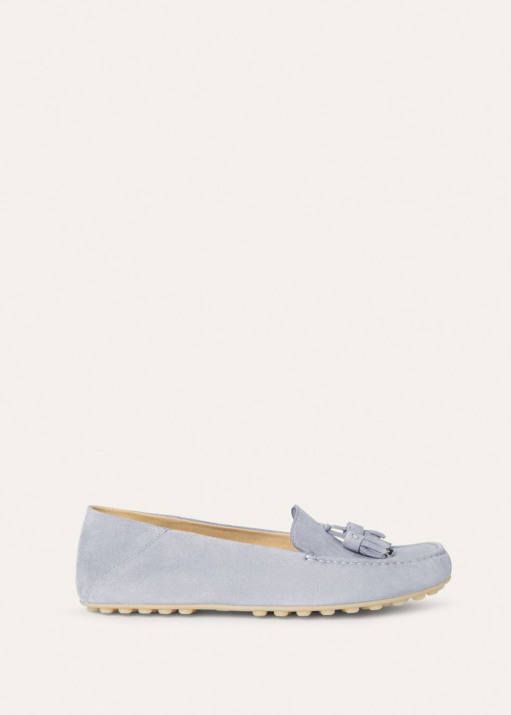 Mocassini Dot Sole Walk in Suède Zircone Donna