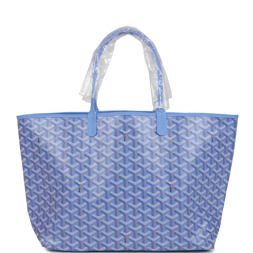 Goyard Goyardine Iris St. Louis PM Tote Bag Palladium Hardware – Accessorio premium elegante