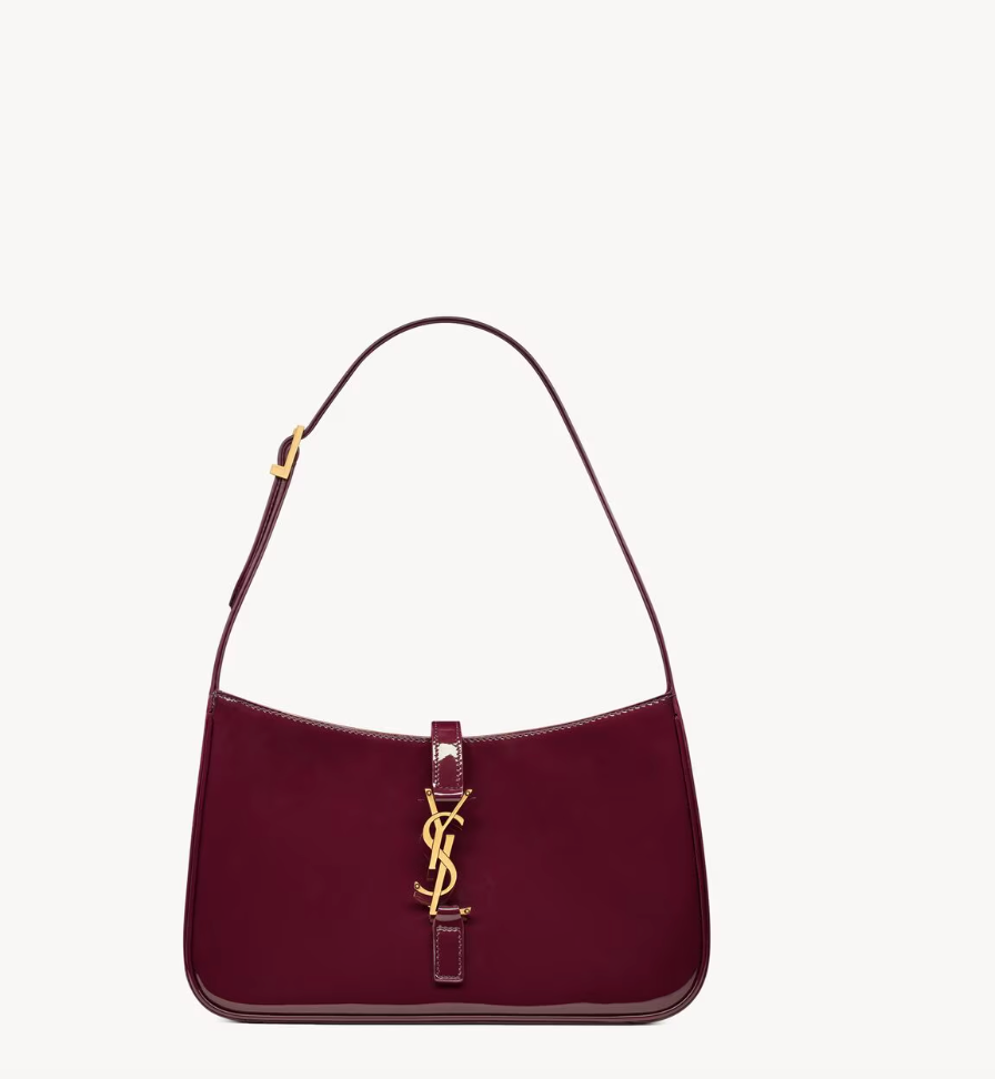 le 5 à 7 in patent leather – Accessorio premium elegante