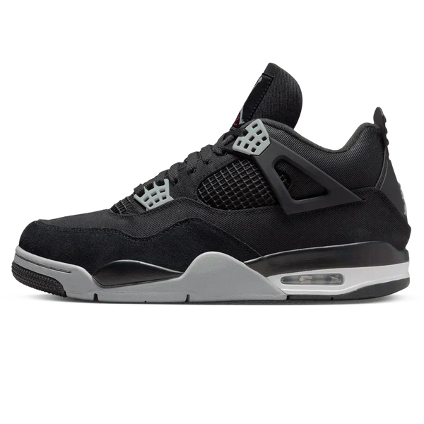 Air Jordan 4 Retro SE 'Black Canvas' – Accessorio premium elegante
