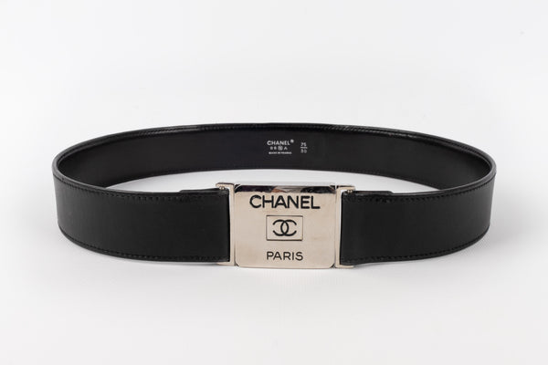 Ceinture en cuir Chanel Automne 1996 – Accessorio premium elegante