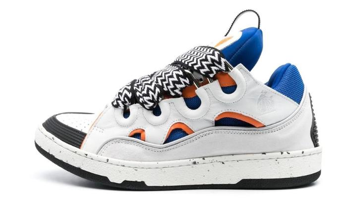 LANVIN CURB-WHITE BLUE – Accessorio premium elegante