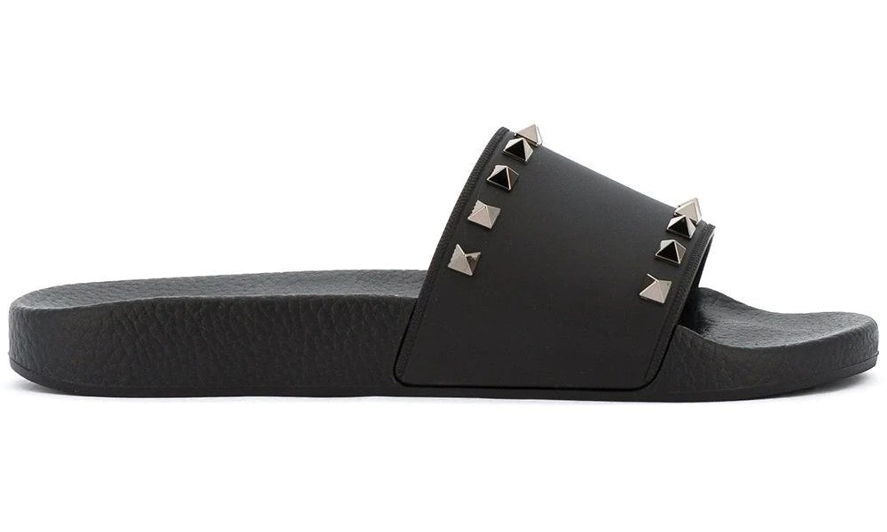Valentino Garavani Rockstud pool slides – Accessorio premium elegante