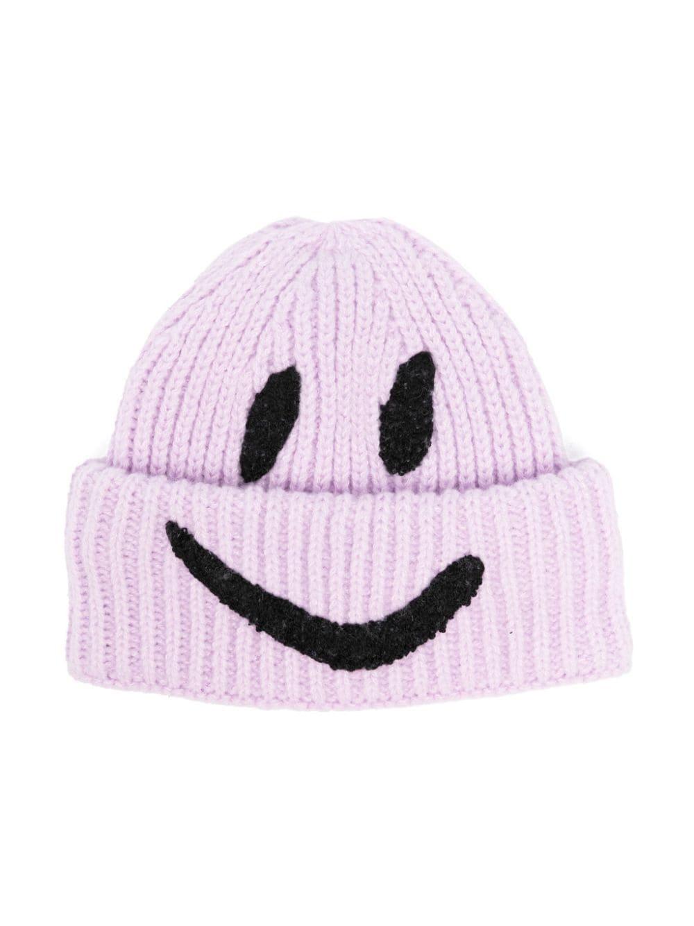 Berretto Kim per bambina Molo viola con tesa con piega – Accessorio premium elegante