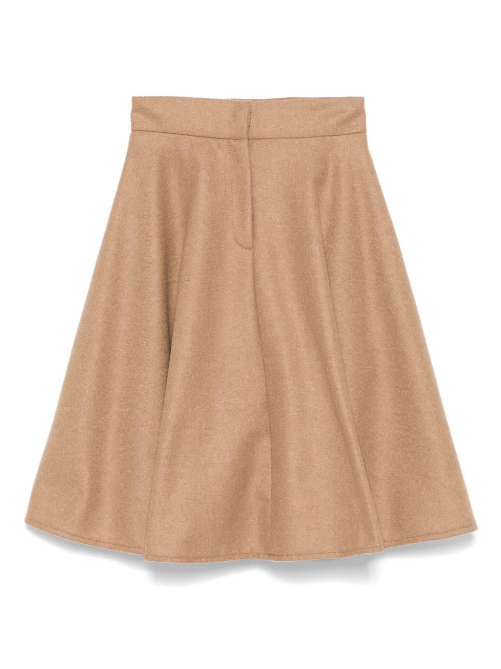 Gonna per bambina Elisabetta Franchi La Mia Bambina nera svasata – Accessorio premium elegante