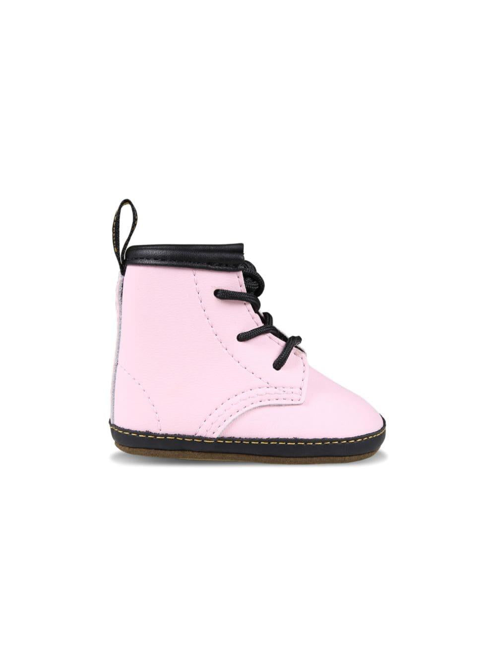 Stivaletti per neonata Dr. Martens Kids rosa con lacci – Accessorio premium elegante