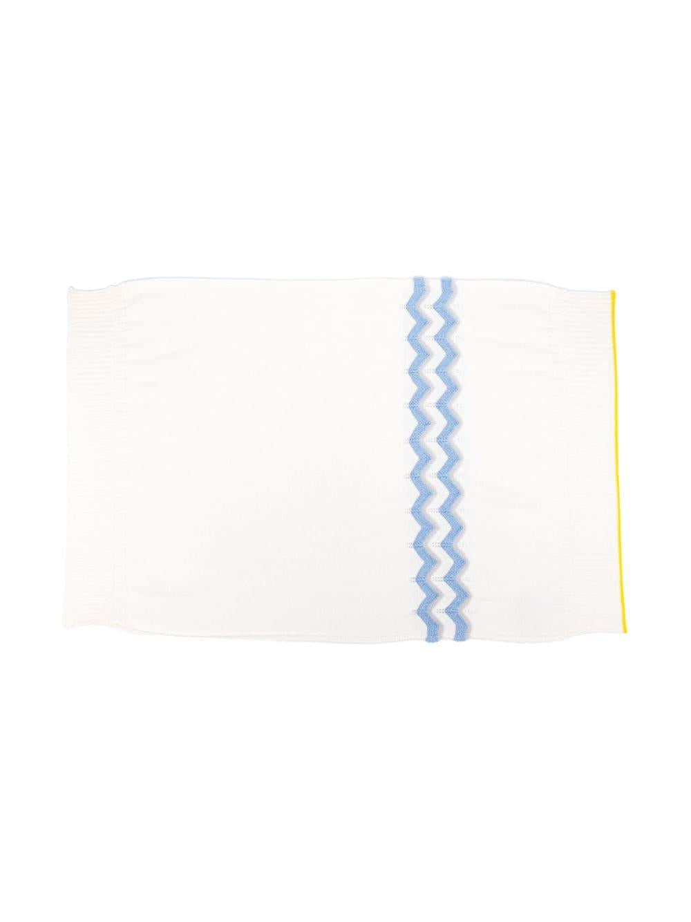 Coperta per neonato Gensami Kids bianco con lavorazione 3D – Accessorio premium elegante