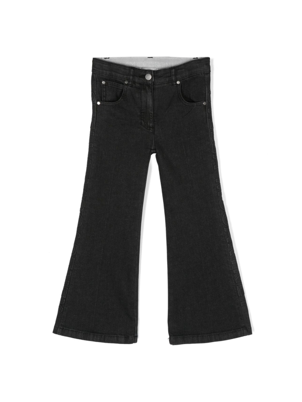 Jeans svasati con logo – Accessorio premium elegante