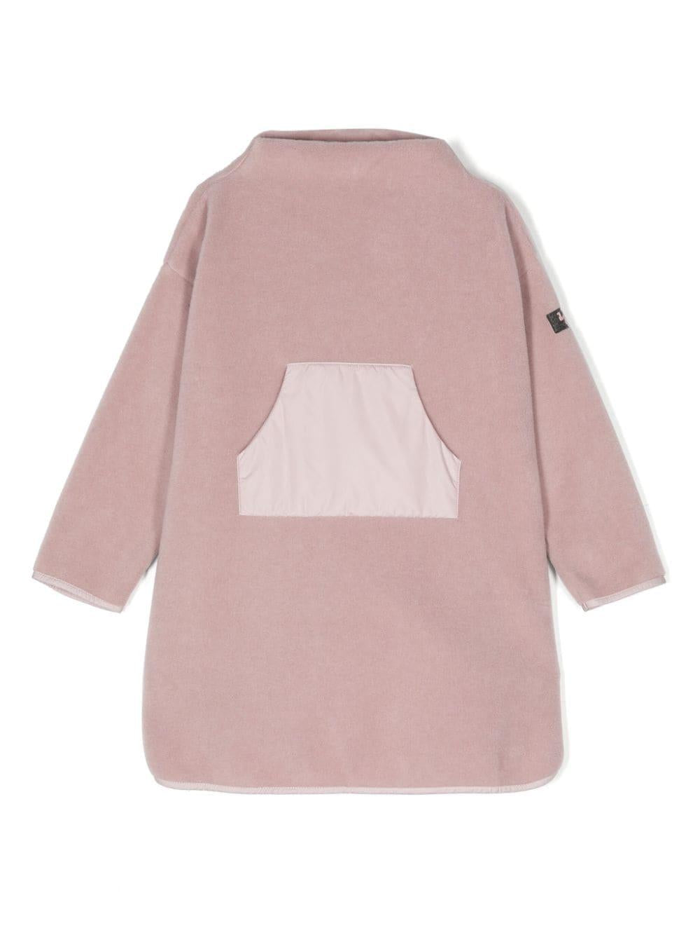 Poncho per bambina Il Gufo rosa con design slip-on – Accessorio premium elegante