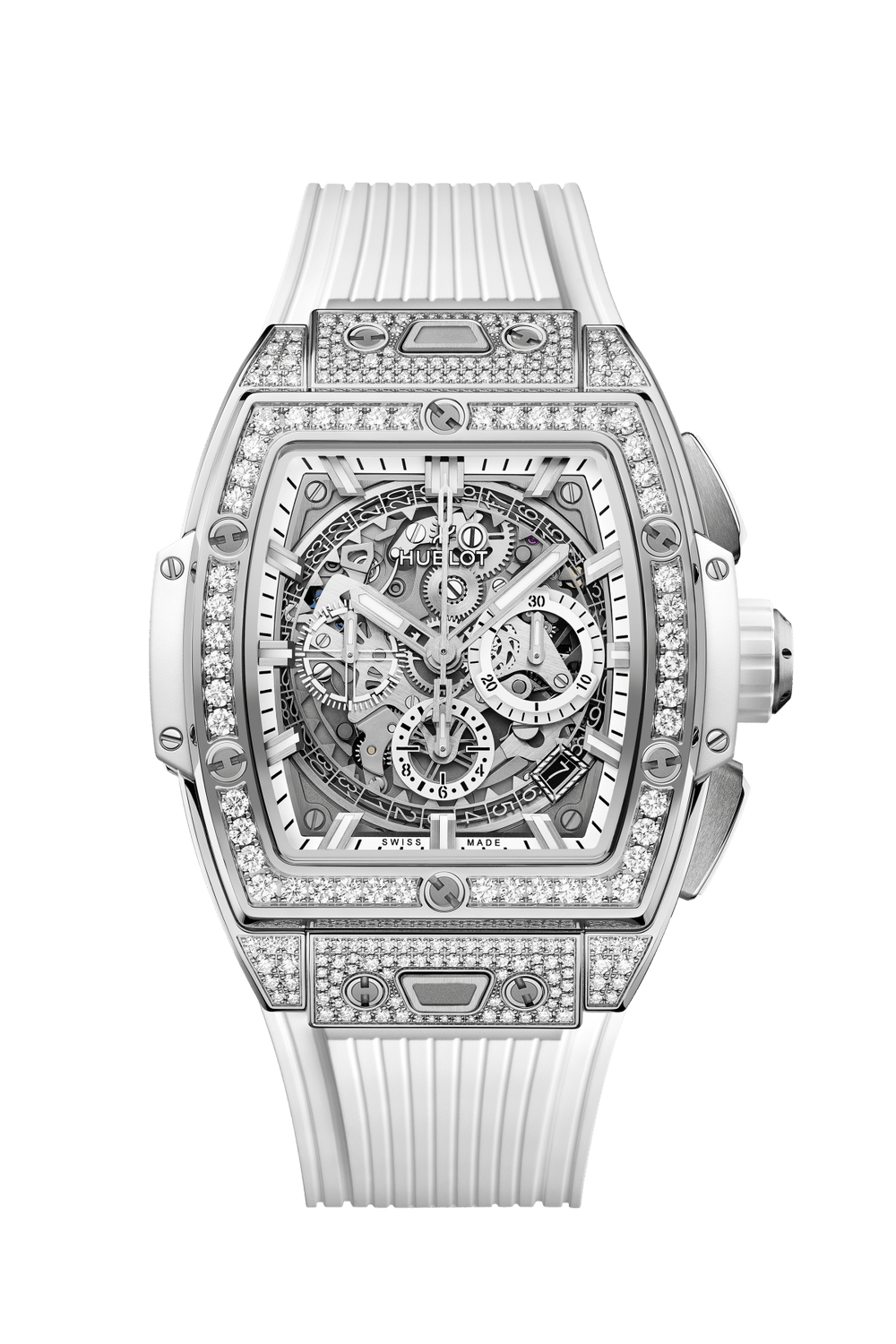 Hublot Spirit of Big Bang Titanium White Pavé 42mm – Accessorio premium elegante