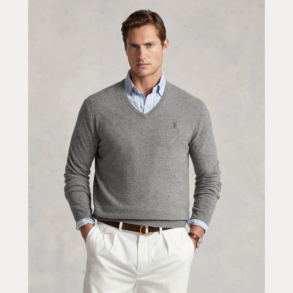 WOOL V-NECK SWEATER – Accessorio premium elegante