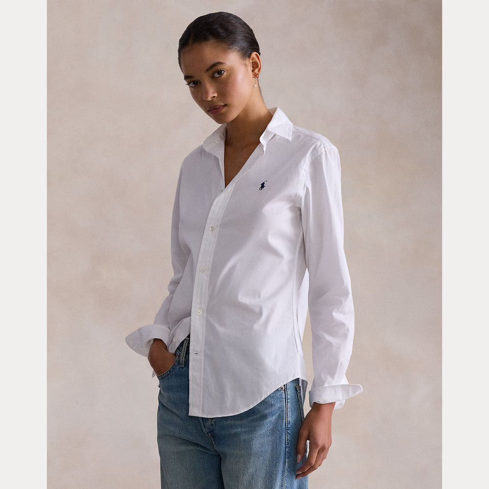 SLIM FIT COTTON SHIRT – Accessorio premium elegante