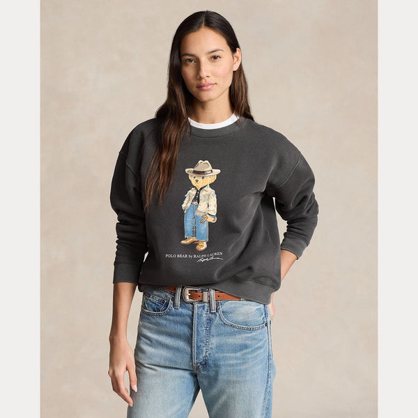 POLO BEAR FLEECE CREWNECK – Accessorio premium elegante