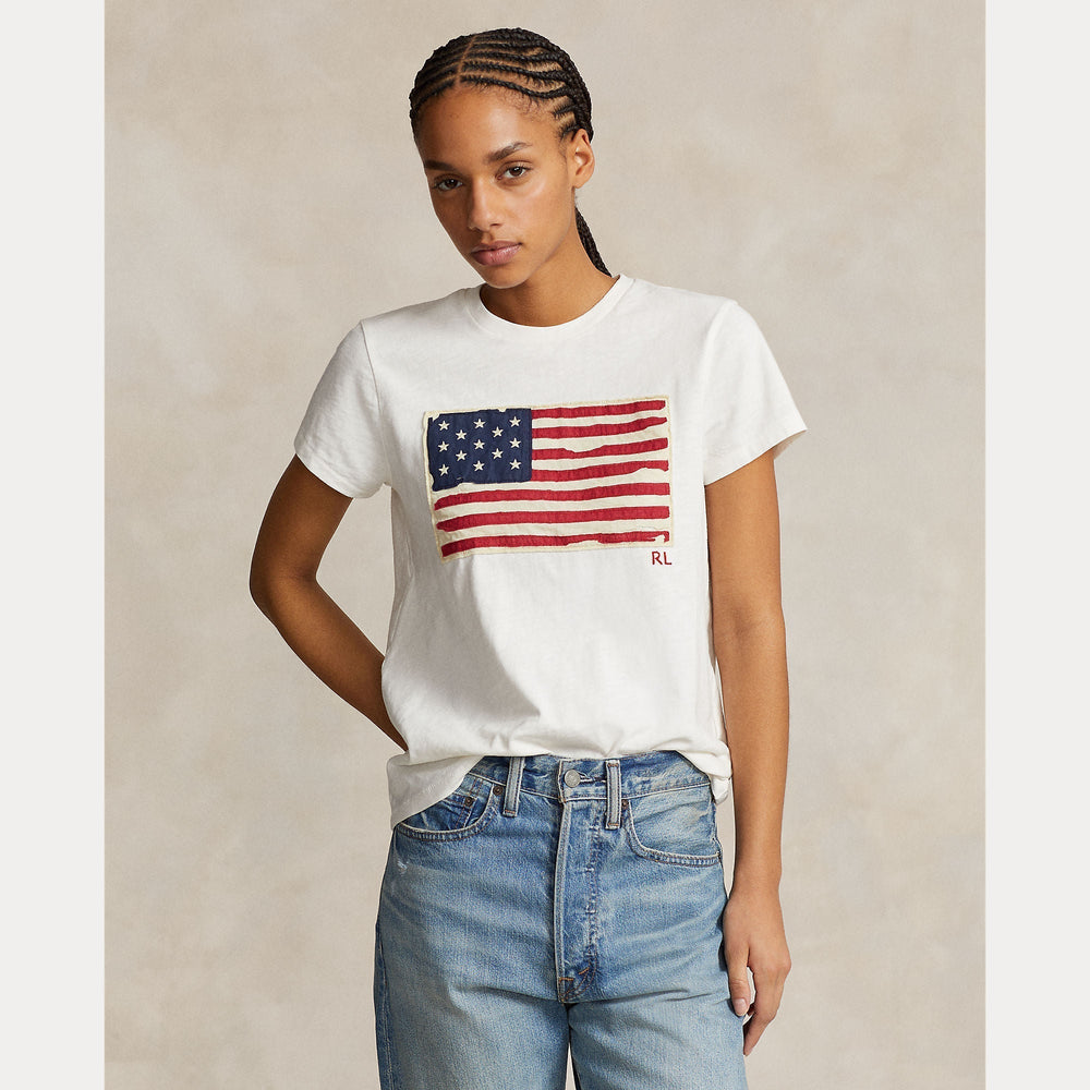 FLAG JERSEY GRAPHIC T-SHIRT – Accessorio premium elegante