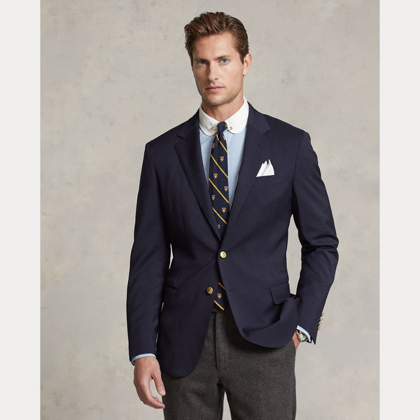 POLO WOOL TWILL BLAZER – Accessorio premium elegante