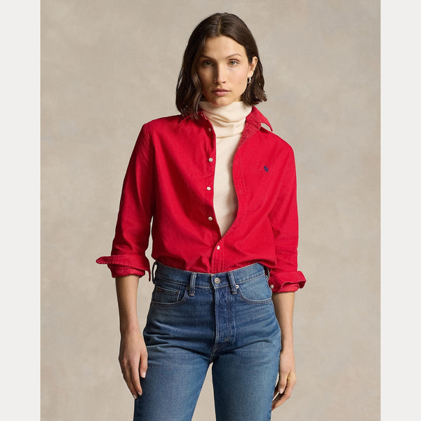 CLASSIC FIT CORDUROY SHIRT – Accessorio premium elegante