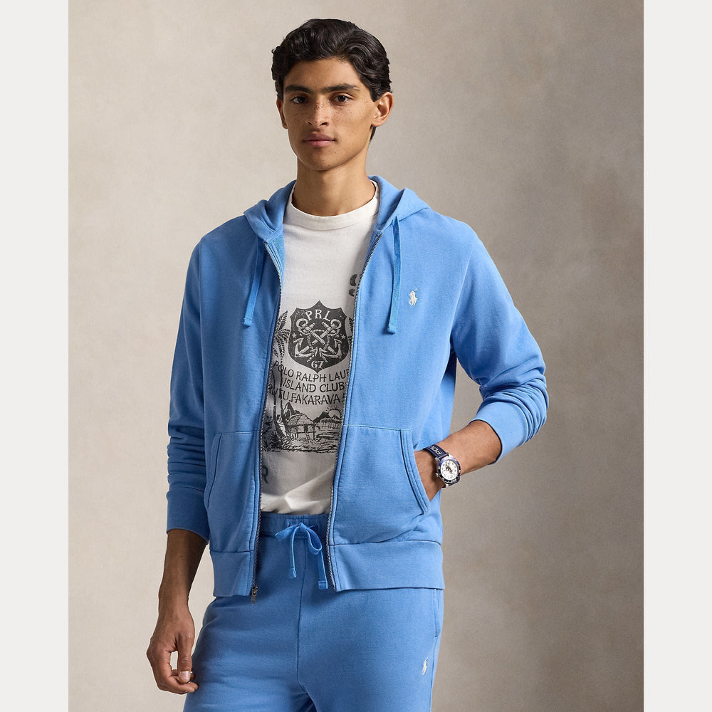 LOOPBACK FLEECE FULL-ZIP HOODIE – Accessorio premium elegante