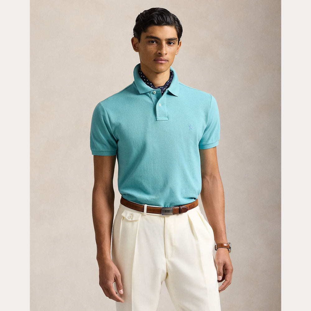 CUSTOM SLIM FIT MESH POLO SHIRT – Accessorio premium elegante