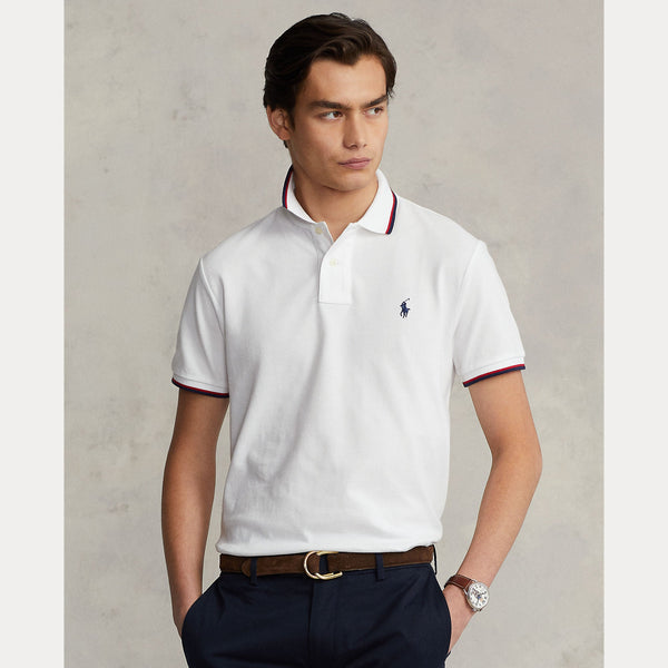 CUSTOM SLIM FIT MESH POLO SHIRT – Accessorio premium elegante