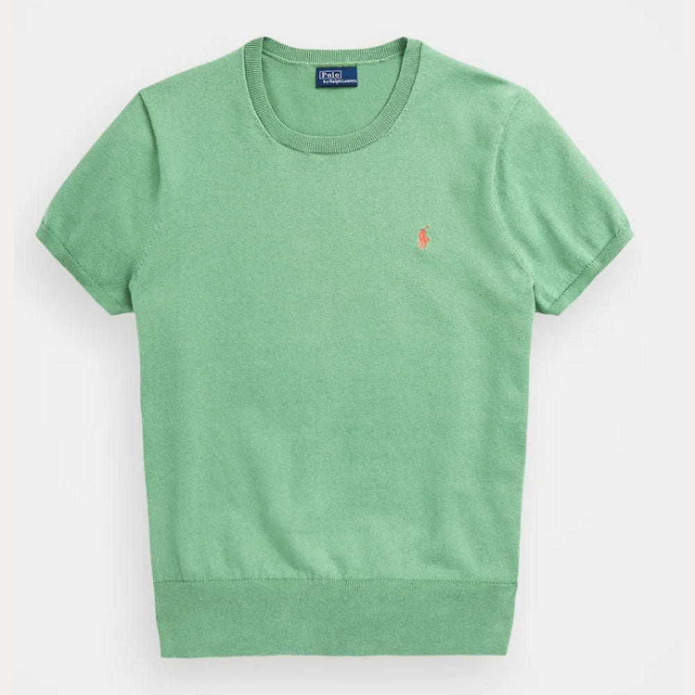 COTTON JERSEY V-NECK TEE – Accessorio premium elegante