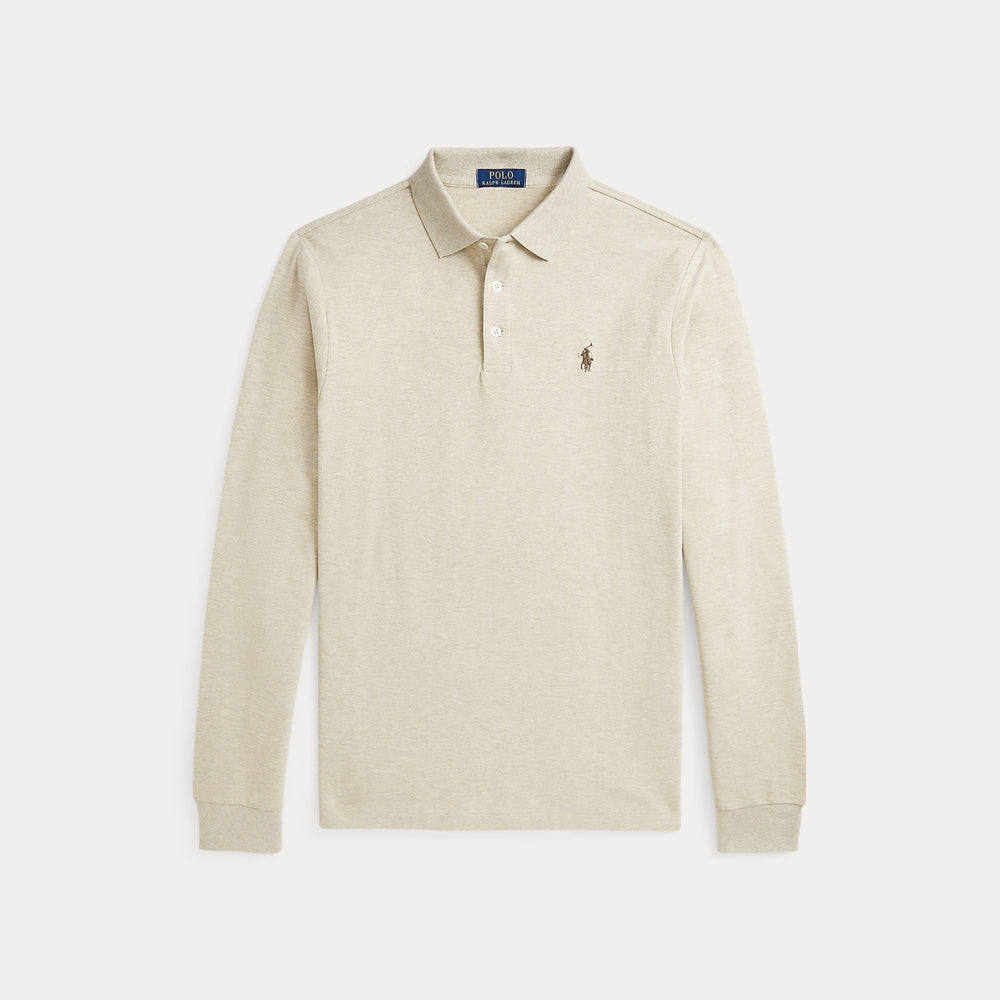 CUSTOM SLIM FIT STRETCH MESH POLO SHIRT – Accessorio premium elegante