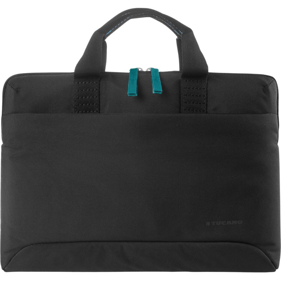 Tucano Milano Italy Smilza super slim bag/sleeve with strap for notebook 13.3in/14in - Black – Accessorio premium elegante
