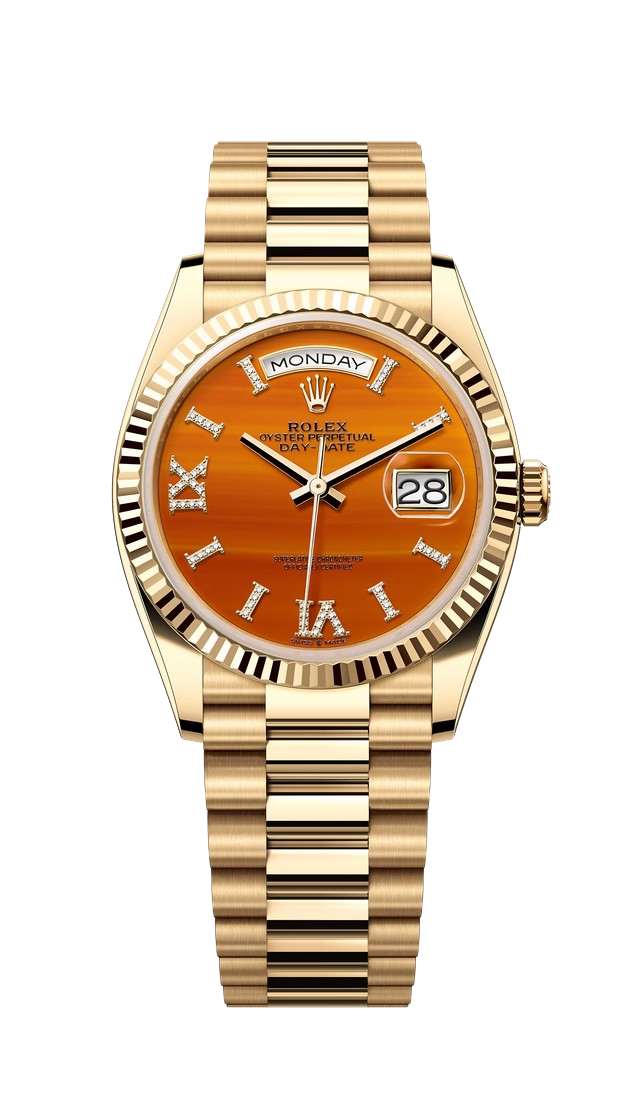 Rolex Day-Date 36 "Karneol" – Accessorio premium elegante